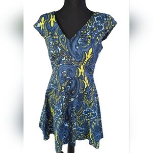 Plenty Dresses by Tracy Reese, blue Paisley